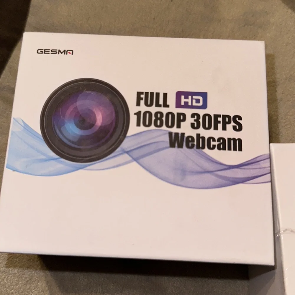 Webcam Full HD 1080P 30FPS New in Box Never Used